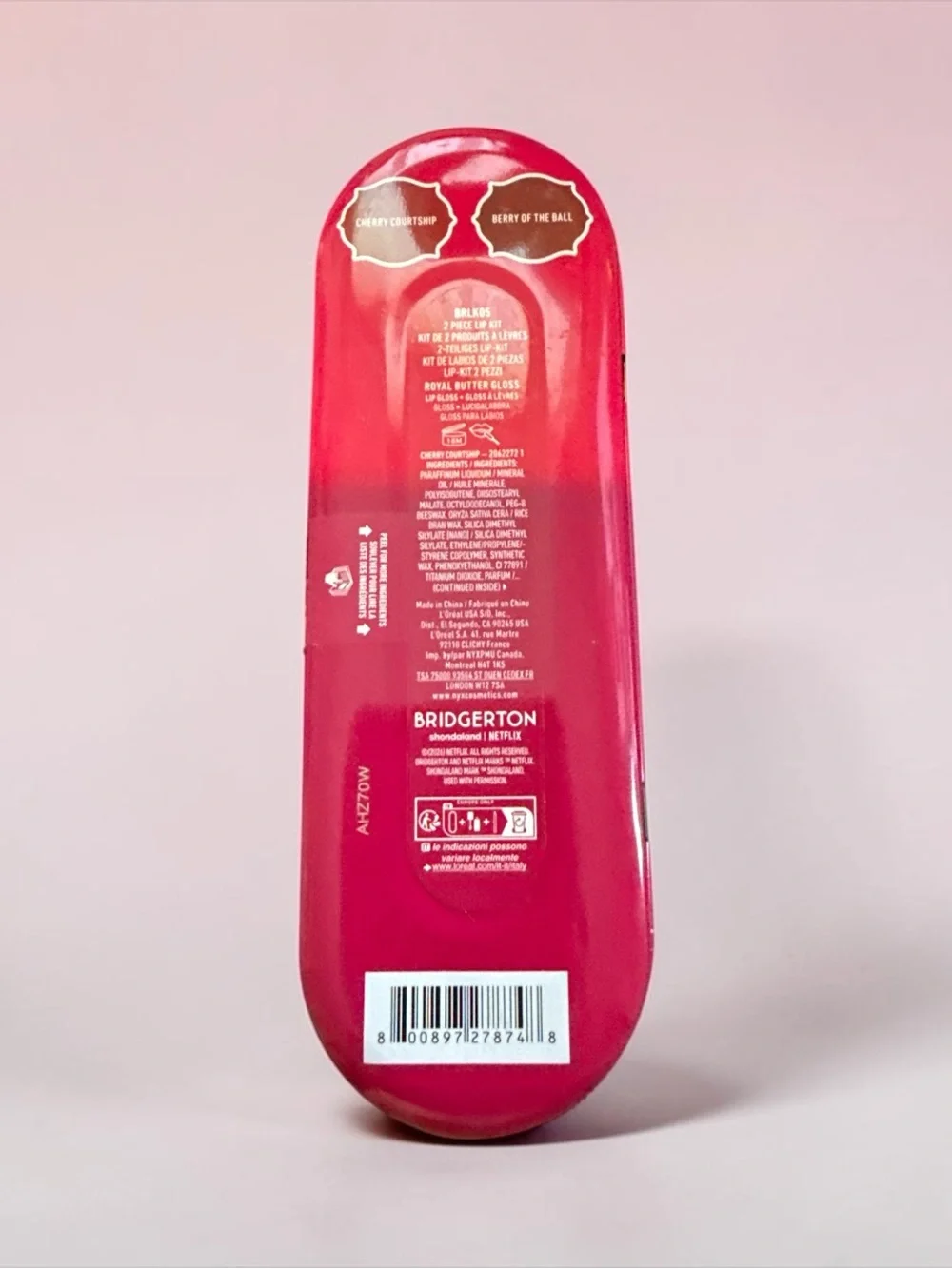 NYX Bridgerton Lip Set - Red